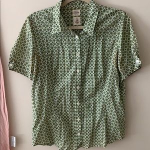 J. Crew button up t shirt